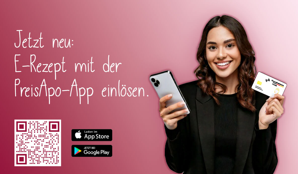E-Rezept jetzt mit der neuen Preis Apo App einlösen