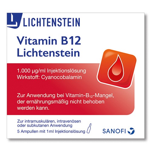 VITAMIN B12 1.000 µg Lichtenstein Ampullen