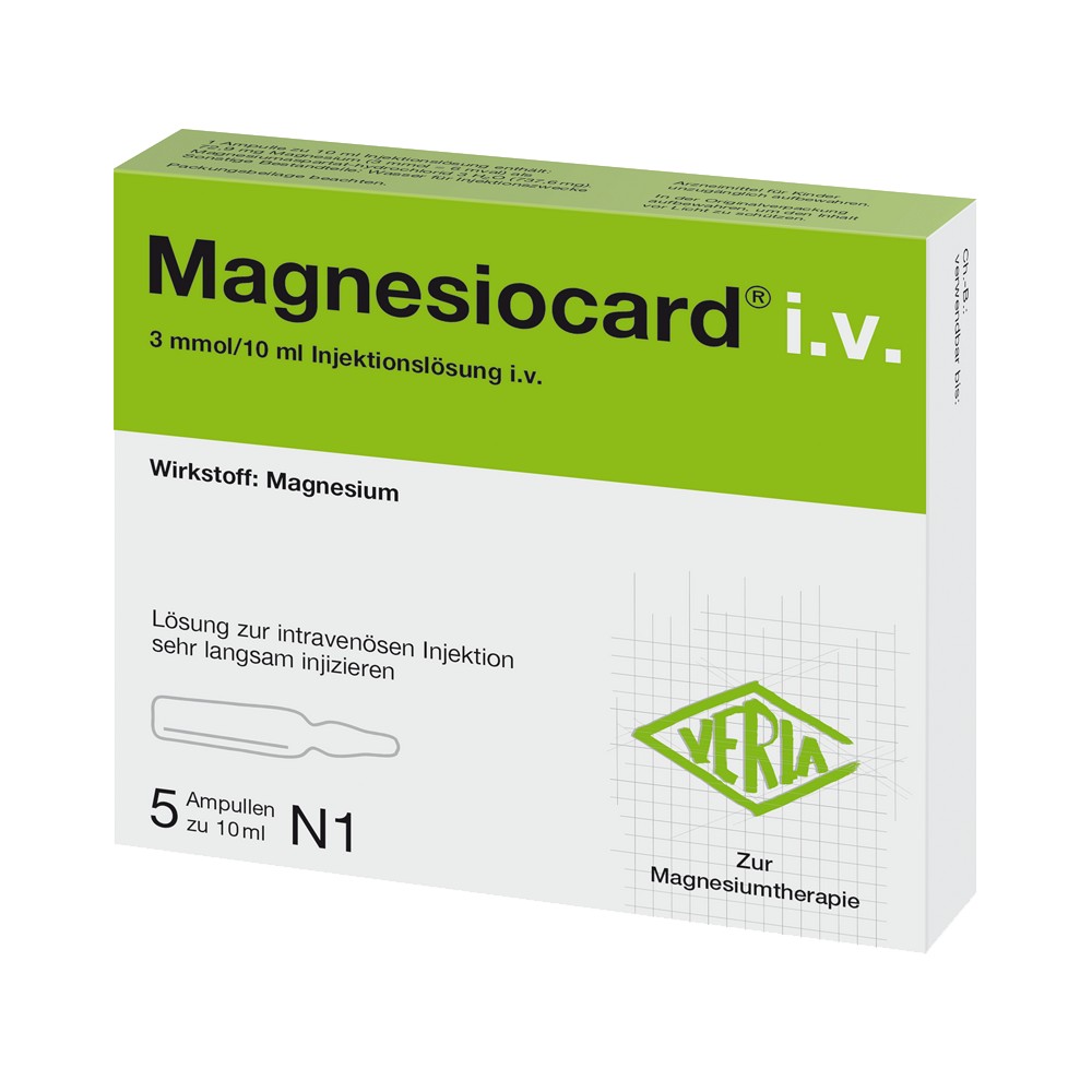 MAGNESIOCARD i.v. Injektionslösung