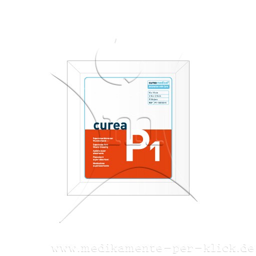 CUREA P1 superabsorb.Wundauflage 10x10 cm